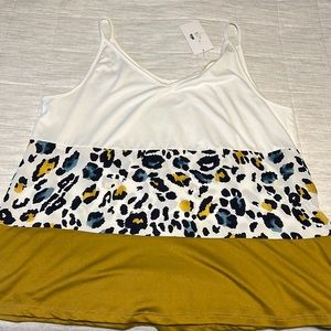 Boutique leopard tank